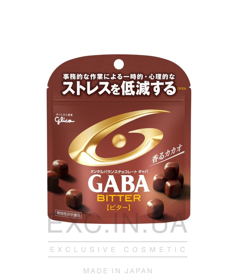 GLICO Gaba Mental Balance Dark Chocolate   - Цукерки з темного шоколаду