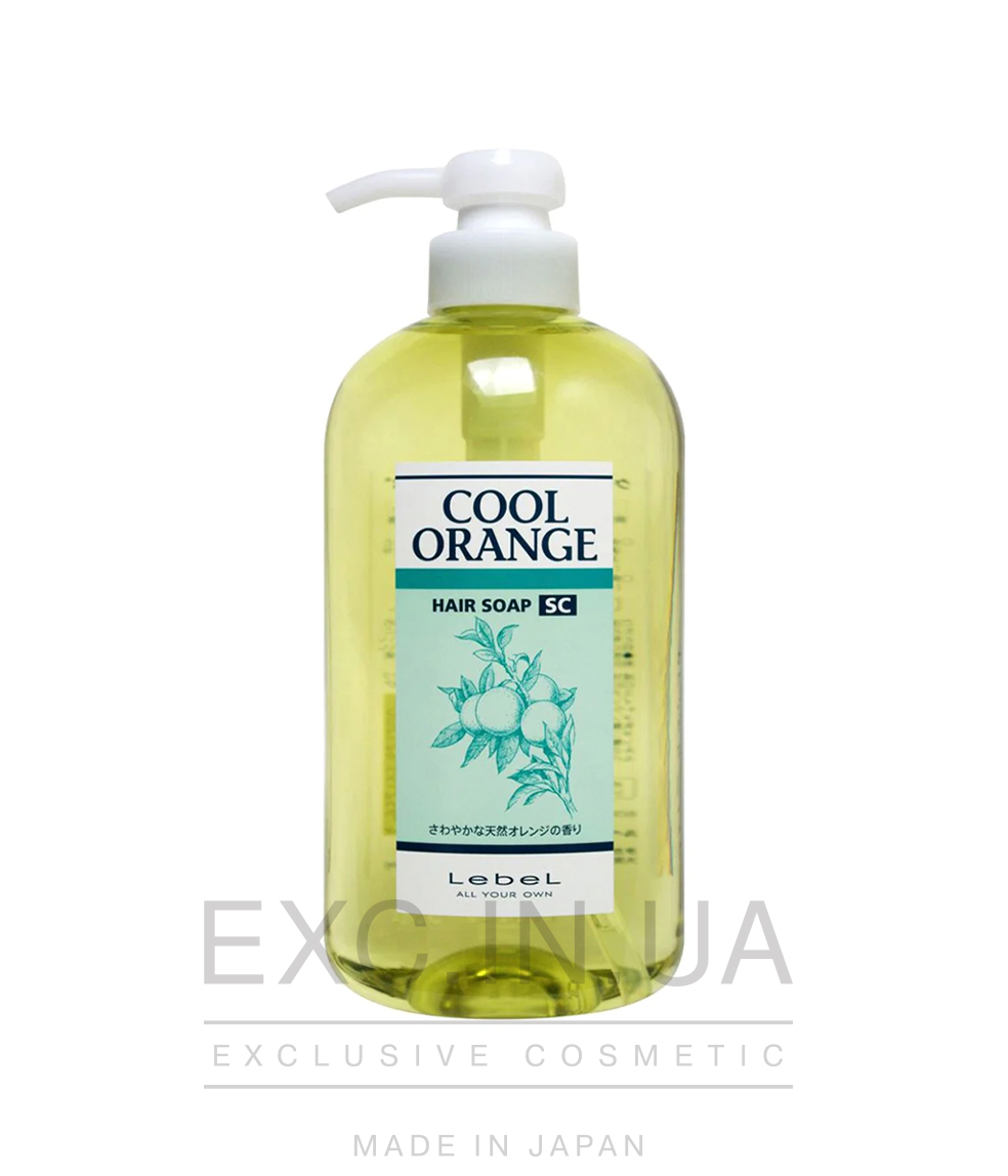 Lebel Cool Orange SC Hair Soaр - Шампунь для профілактики випадання волосся «Cуперхолодний апельсин»