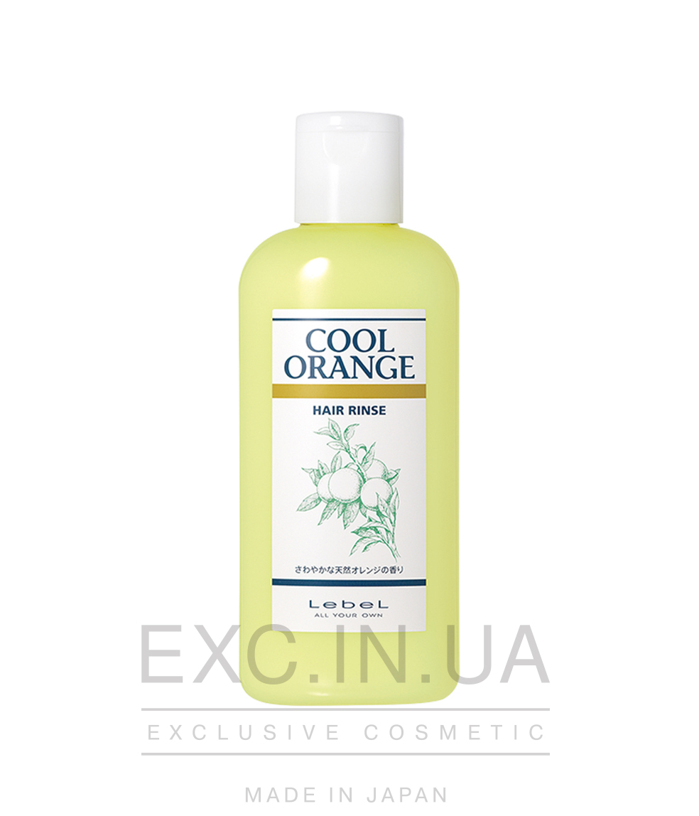 Lebel Cool Orange Hair Rinse - Бальзам-ополіскувач для волосся та шкіри голови