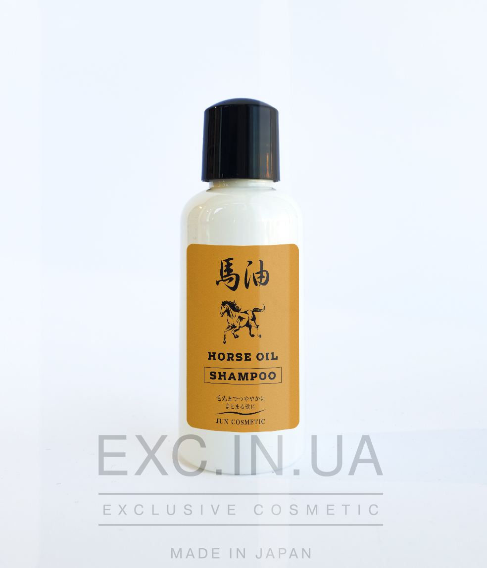 JUN Cosmetic Horse Oil Shampoo - Відновлюючий шампунь з кінською олією