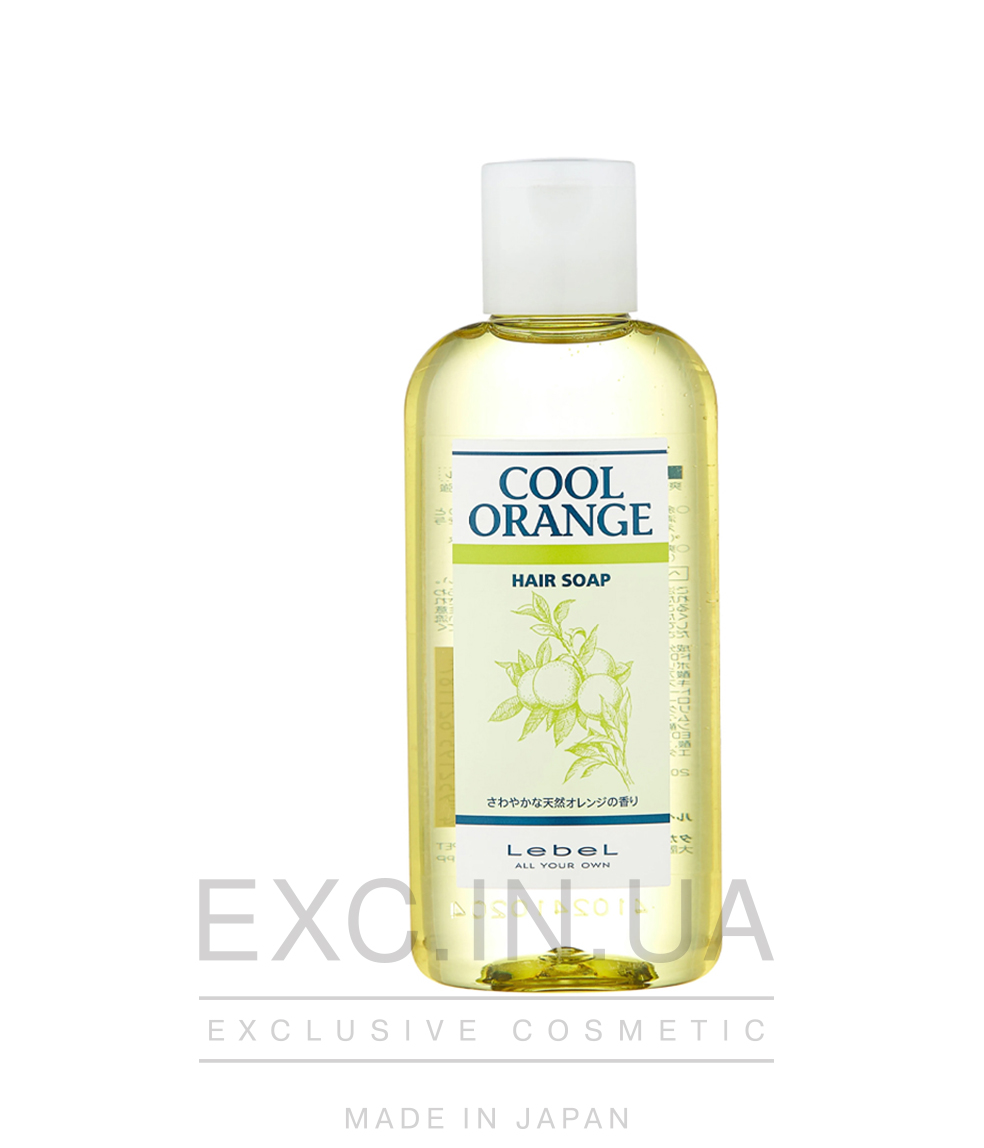 Lebel Cool Orange Hair Soap - Шампунь для жирної шкіри голови
