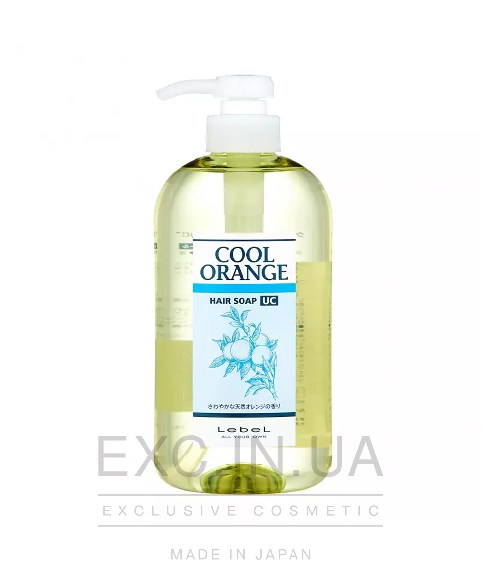 Lebel Cool Orange UC Hair Soap - Шампунь проти випадання волосся «Ультрахолодний апельсин»