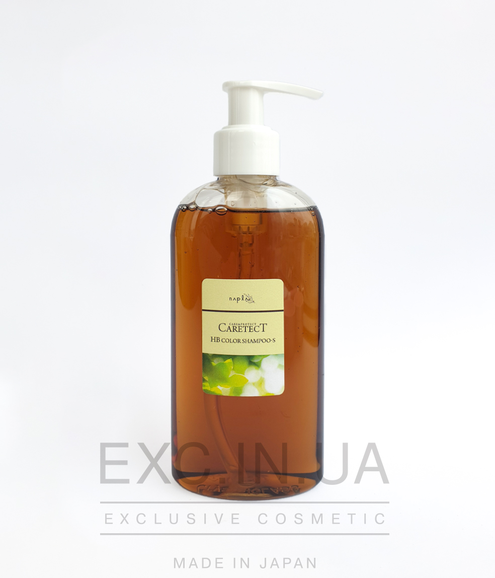 Napla Caretect HB Color Shampoo S - Шампунь для гладкості фарбованого волосся