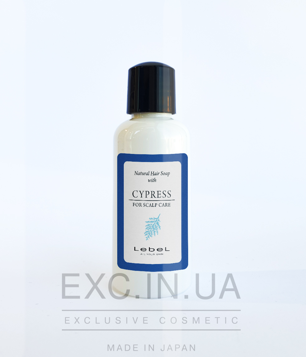 Lebel Hair Soap Cypress Shampoo - Шампунь для чутливої ​​шкіри голови з екстрактом кипарису