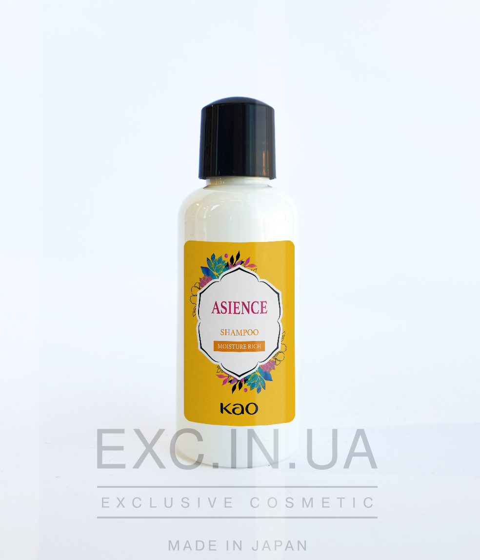 KAO Asience Moisture Rich Shampoo - Відновлюючий та зволожуючий шампунь