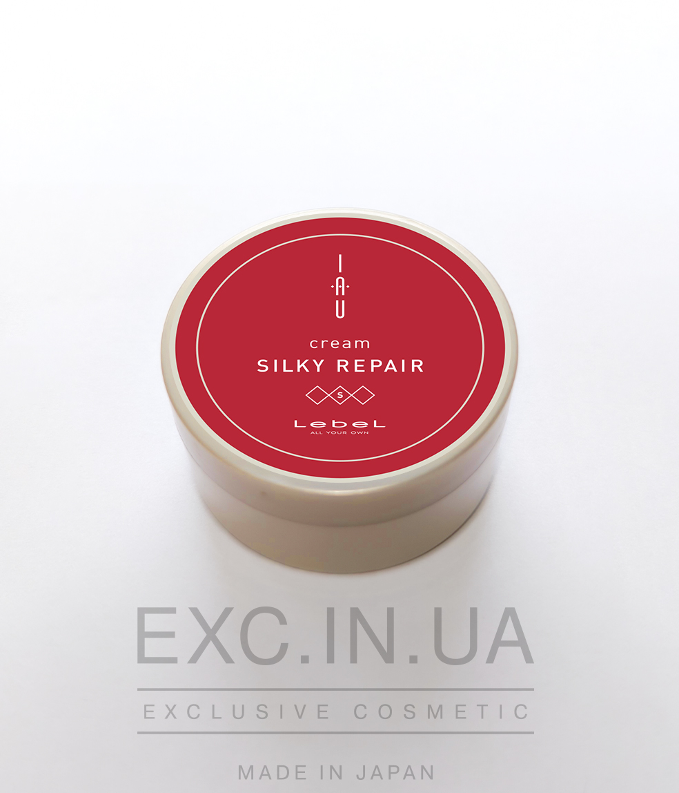 Lebel IAU Silky Repair - Аромакрем із шовковистою текстурою для зміцнення волосся