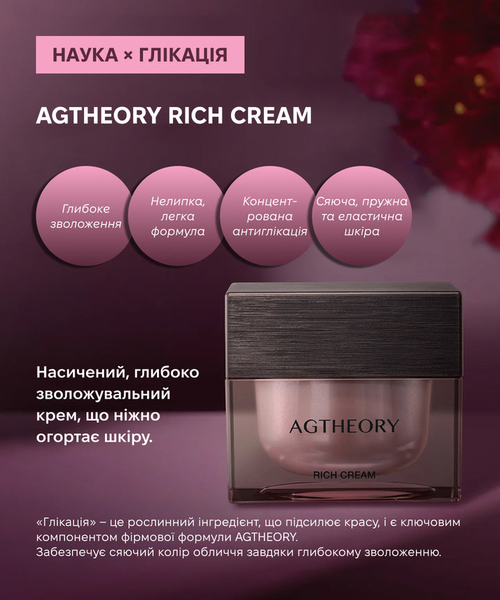 Крем AXXZIA AGTheory Rich Cream- EXC.UA 