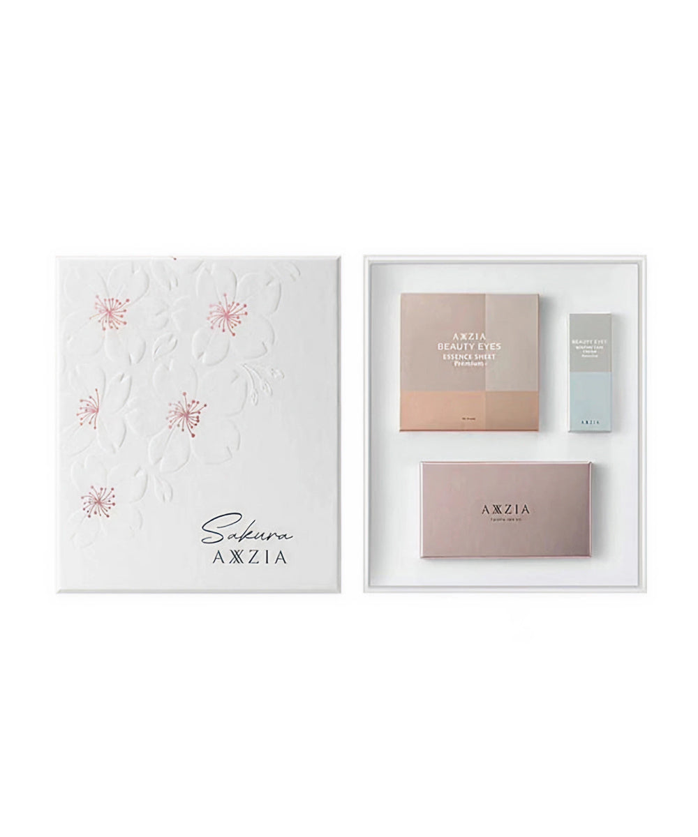 AXXZIA eye care set-Sakura - Лимитированный набор для ухода за