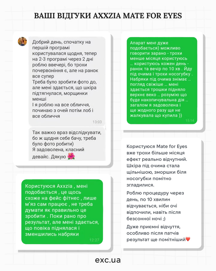 Косметичні апарати Axxzia Mate for Eyes Home Machine- EXC.UA 