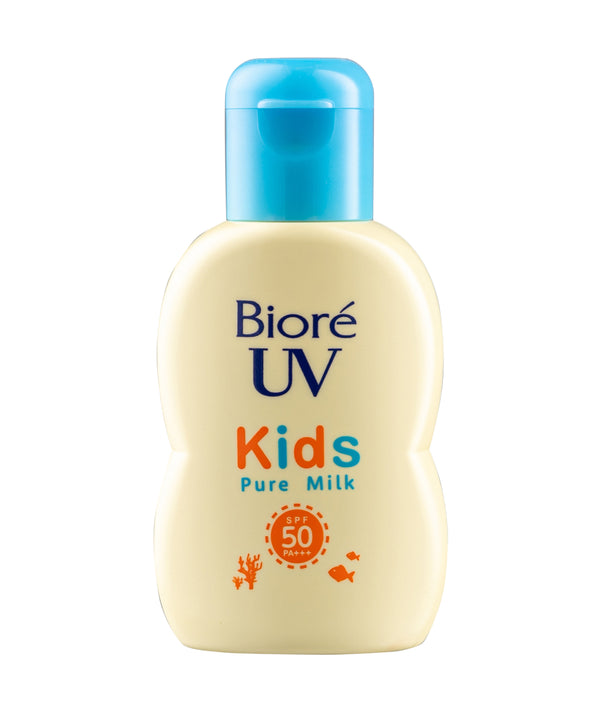 Молочко, емульсія Biore UV Kids Pure Milk Sunscreen SPF50 / PA +++- EXC.UA 