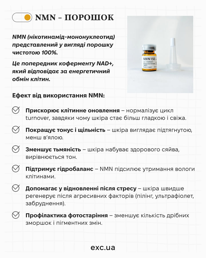 Сироватка Dermaterial+ NMN 5DMN- EXC.UA 