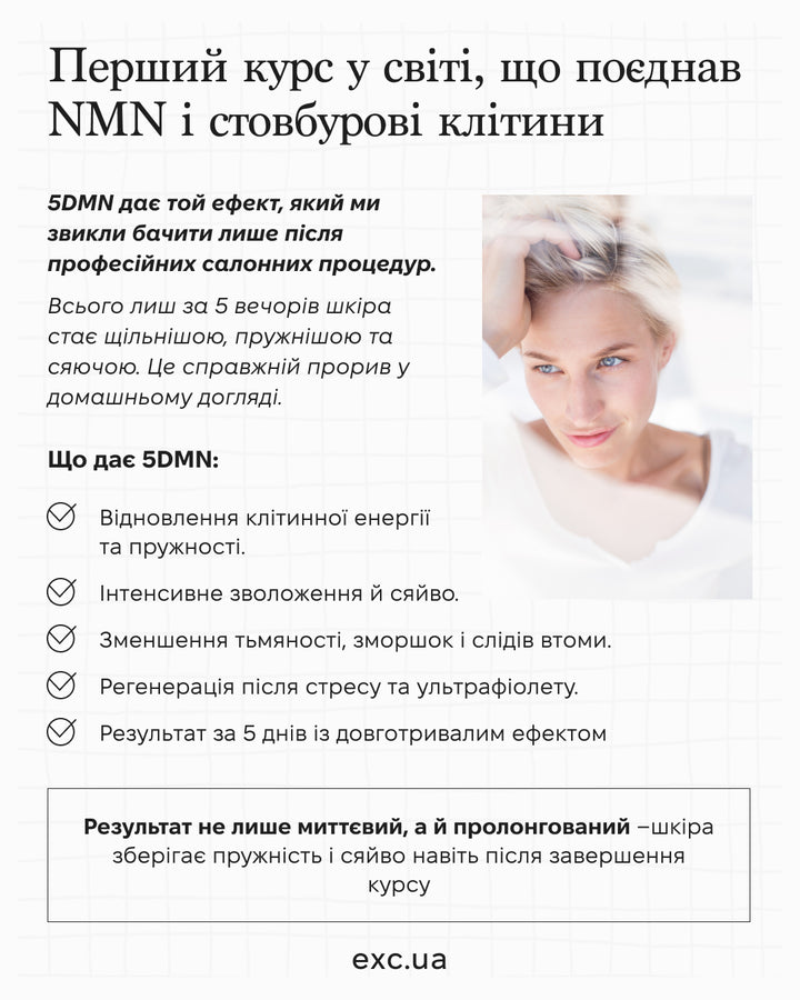 Сироватка Dermaterial+ NMN 5DMN- EXC.UA 
