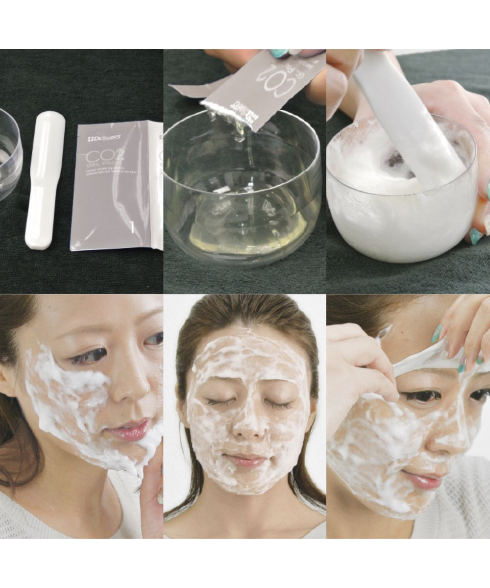 Dr. Select CO2 Gel Pack — Маска для увлажнения, разглаживания и
