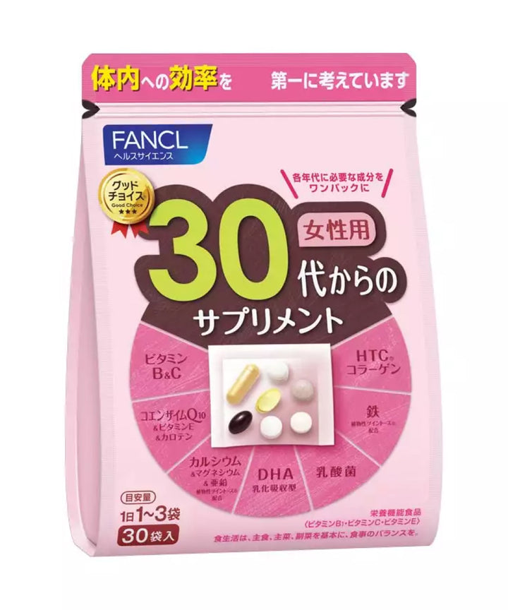 Вітаміни FANCL vitamins 30+ for women- EXC.UA 