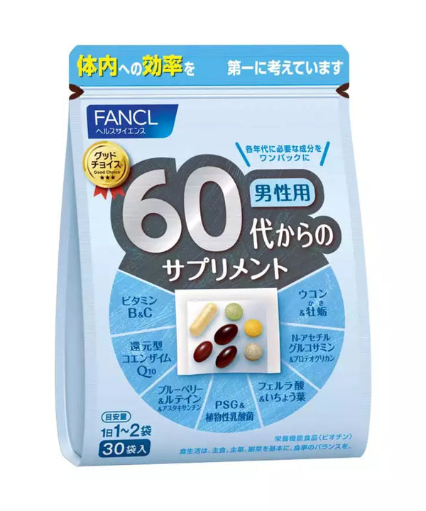 Вітаміни FANCL vitamins 60+ for men- EXC.UA 
