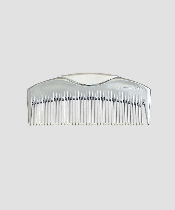Розчіска High Line Half-moon Comb Silver- EXC.UA 
