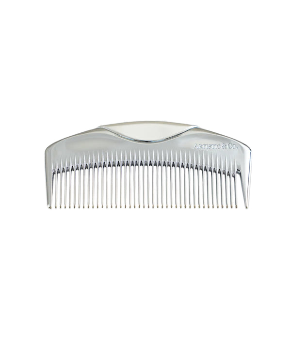 Розчіска High Line Half-moon Comb Silver- EXC.UA 