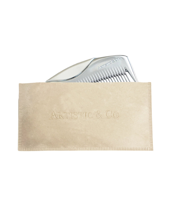 Розчіска High Line Half-moon Comb Silver- EXC.UA 