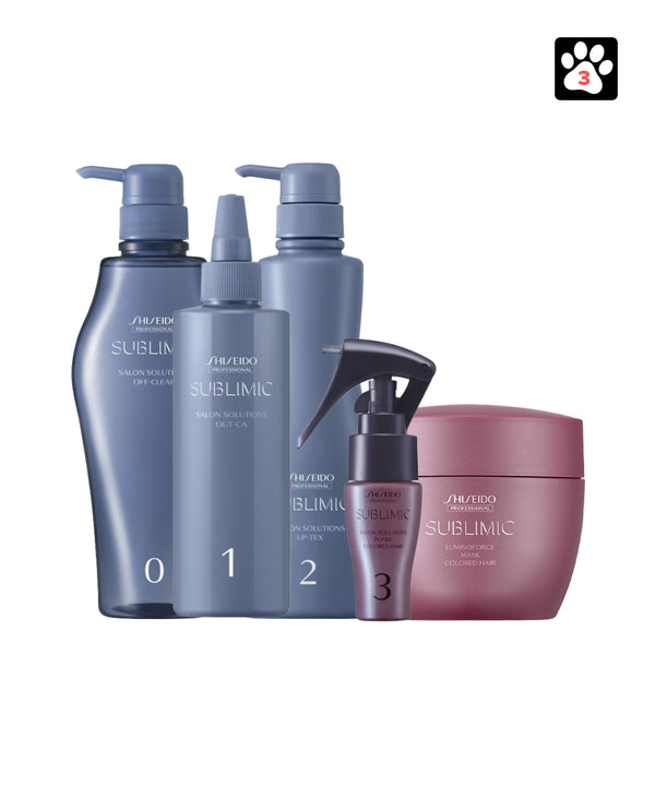 Shiseido Sublimic Intensive Hair Repair Program for Colored Hair