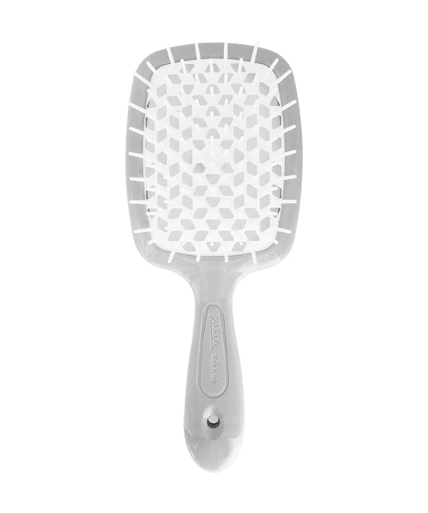 Щітка для волосся Janeke Superbrush, сіро-білий- EXC.UA 