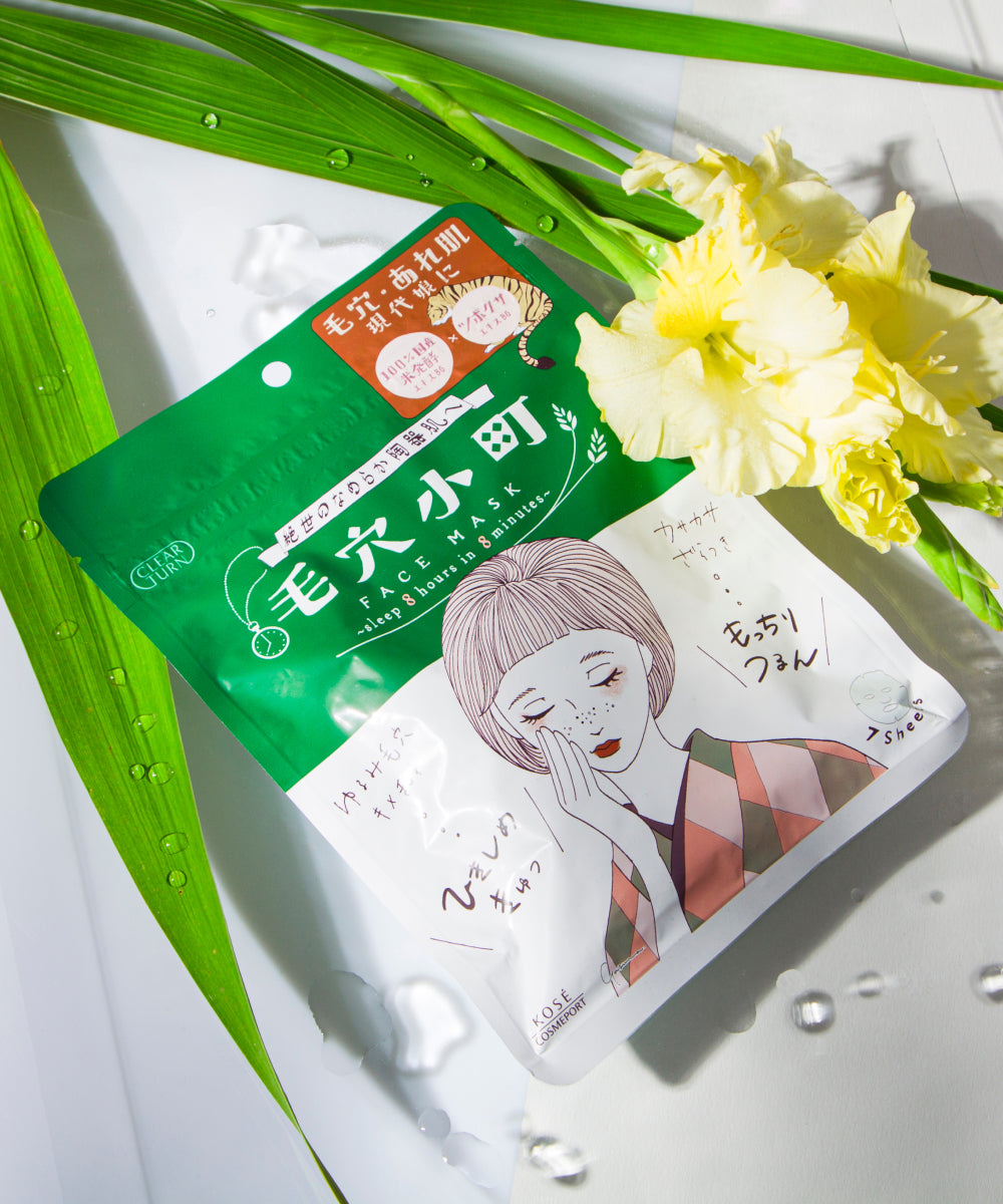 Kose «8 min-8 часов» Pore Komachi Sheet Mask - Маски для