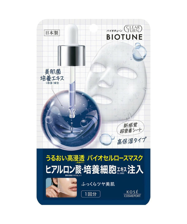 Маски Kose Biotune Cellulose Face Mask Moisturizing Type- EXC.UA 