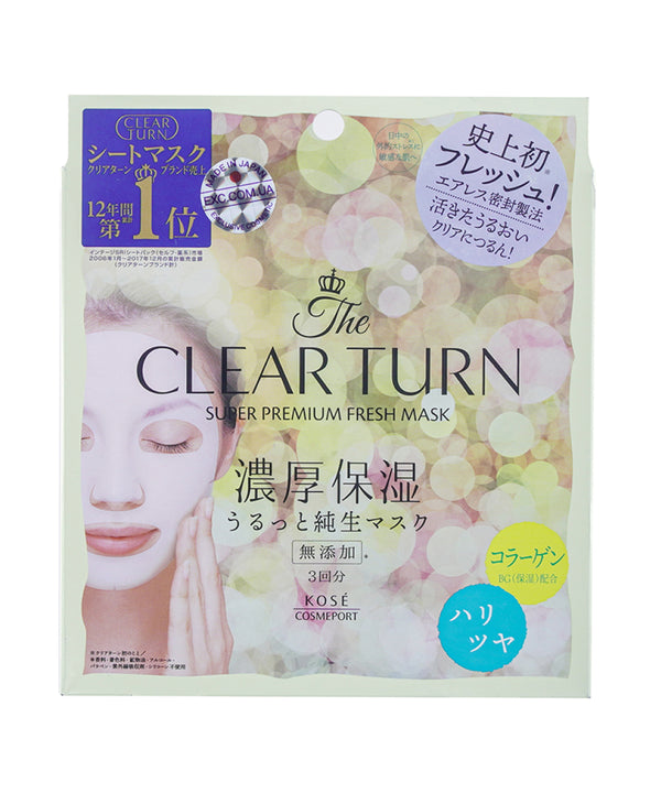 Маски Kose Clear Turn Super Premium Fresh mask Haritsuya- EXC.UA 