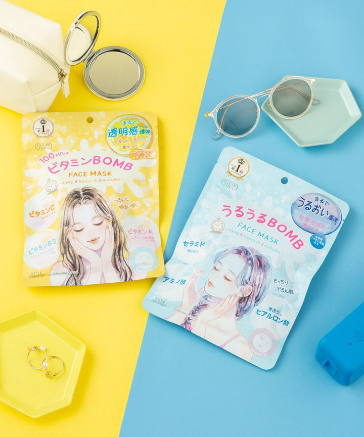 Маски Kose Clear Turn Vitamin Bomb Mask- EXC.UA 