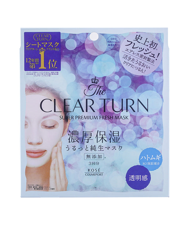 Маски Kose Clear turn premium fresh mask Transparency- EXC.UA 