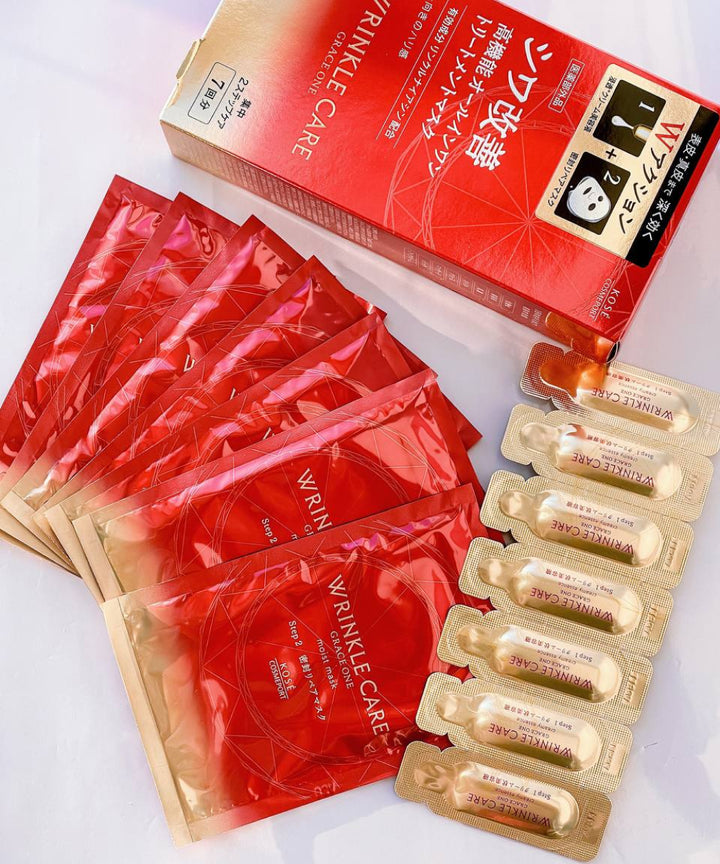 Маски Kose Grace One Wrinkle Care W Concentrate Mask- EXC.UA 