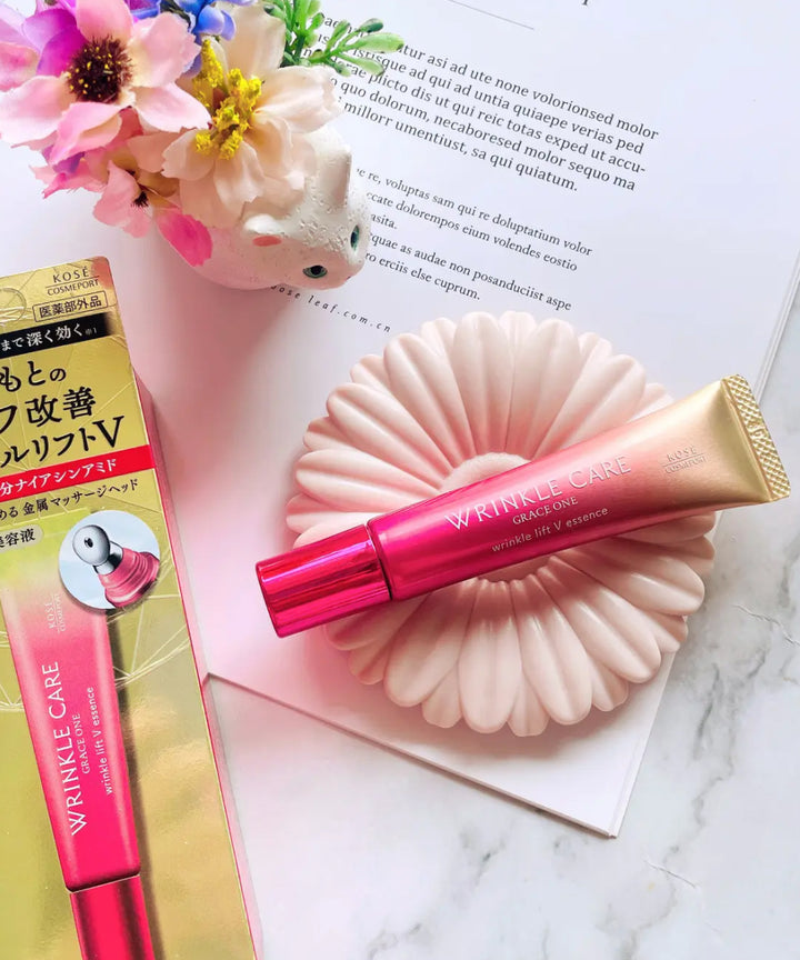 Сироватка для обличчя Kose Grace One Wrinkle Care Wrinkle Lift V Essence- EXC.UA 