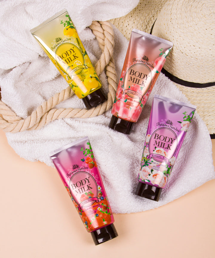 Молочко Kose Precious Garden Body Milk Romantic Rose- EXC.UA 