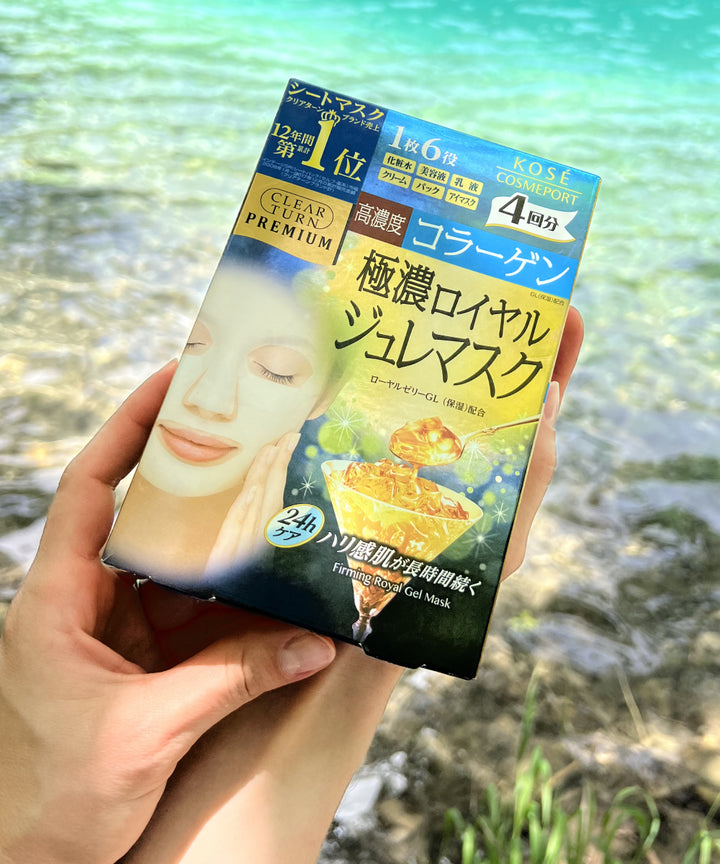 Маски Kose Premium Royal Jelly Mask Collagen- EXC.UA 