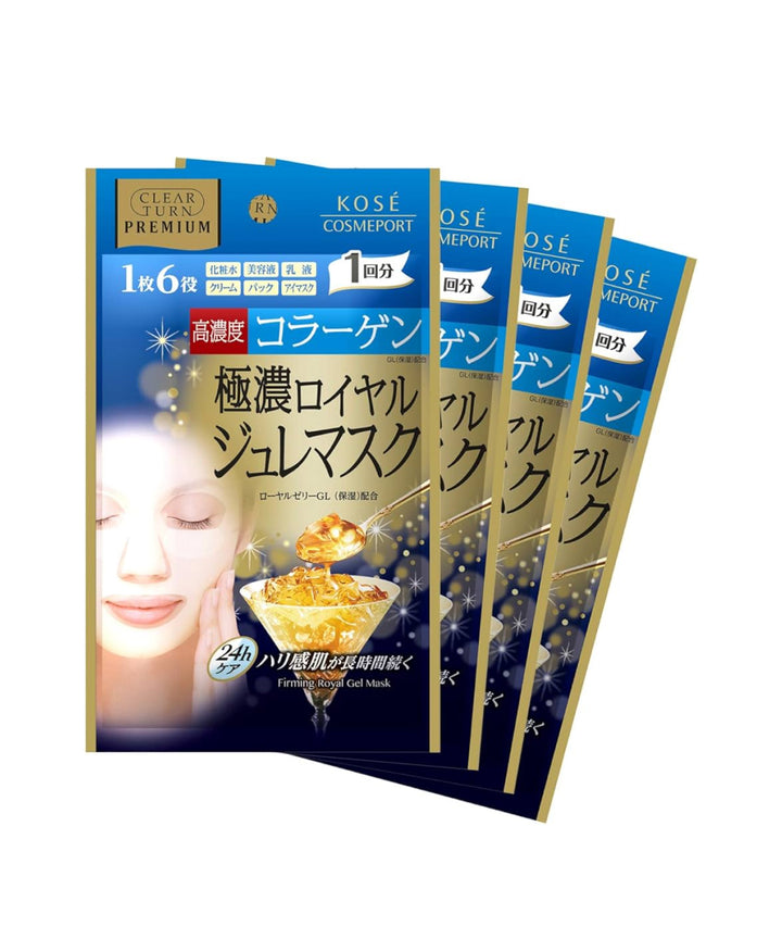 Маски Kose Premium Royal Jelly Mask Collagen- EXC.UA 