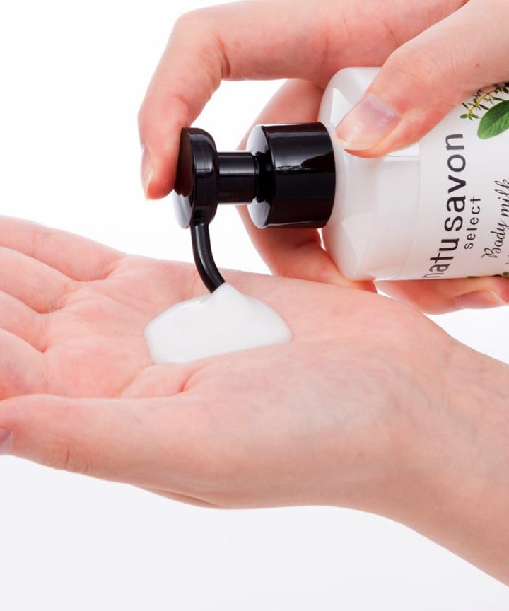 Молочко Kose Softymo Natu Savon Select Body Milk Moist Tuberose & Vanilla- EXC.UA 
