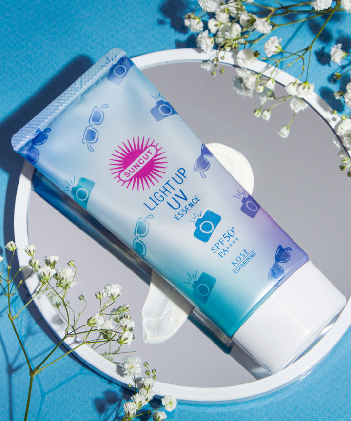 Крем Kose Suncut Light Up UV Essence Sunblock SPF 50+ PA++++- EXC.UA 