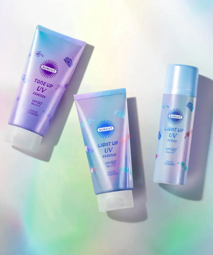 Крем Kose Suncut Light Up UV Essence Sunblock SPF 50+ PA++++- EXC.UA 