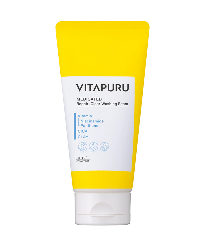 Очищаюча пінка Kose Vitapuru Repair Clear Washing Foam- EXC.UA 