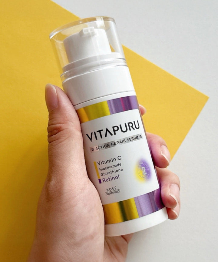 Сироватка для обличчя Kose Vitapuru W Action Repair Serum 15- EXC.UA 