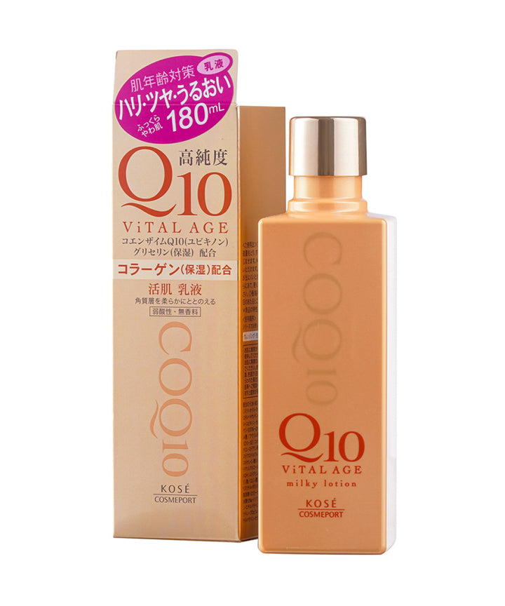 Молочко, емульсія Kose Vital Age Q10 Milky Lotion- EXC.UA 