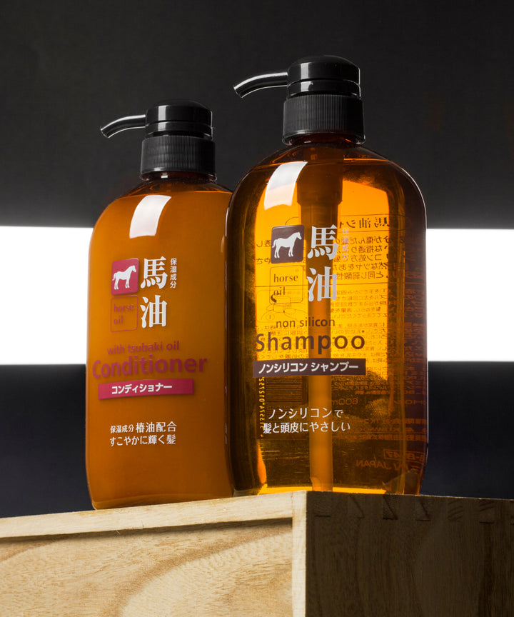 Шампуні Kumano Yushi Horse Oil Shampoo- EXC.UA 