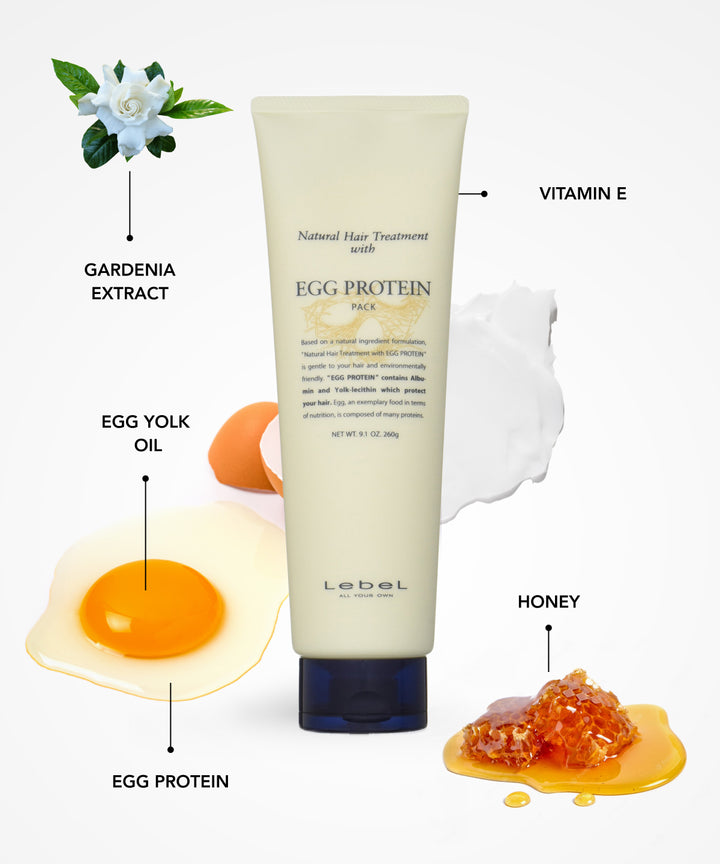 Маски / бальзами Lebel Egg Protein- EXC.UA 