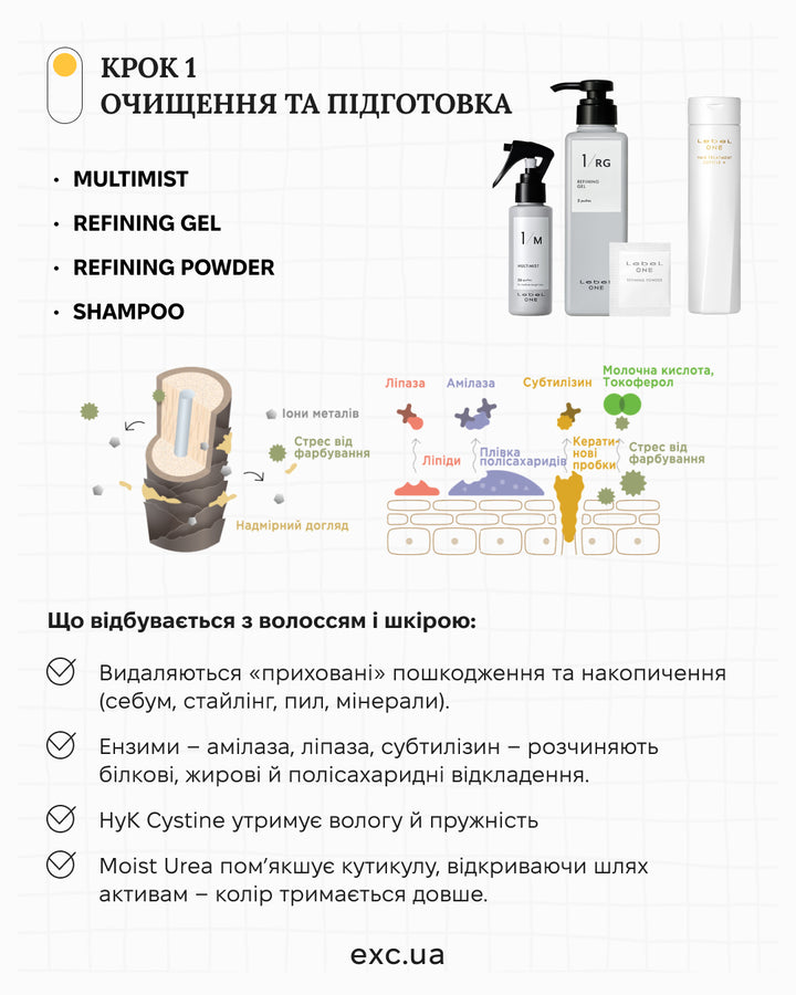 Ензимна пудра Lebel One Refining Powder- EXC.UA 