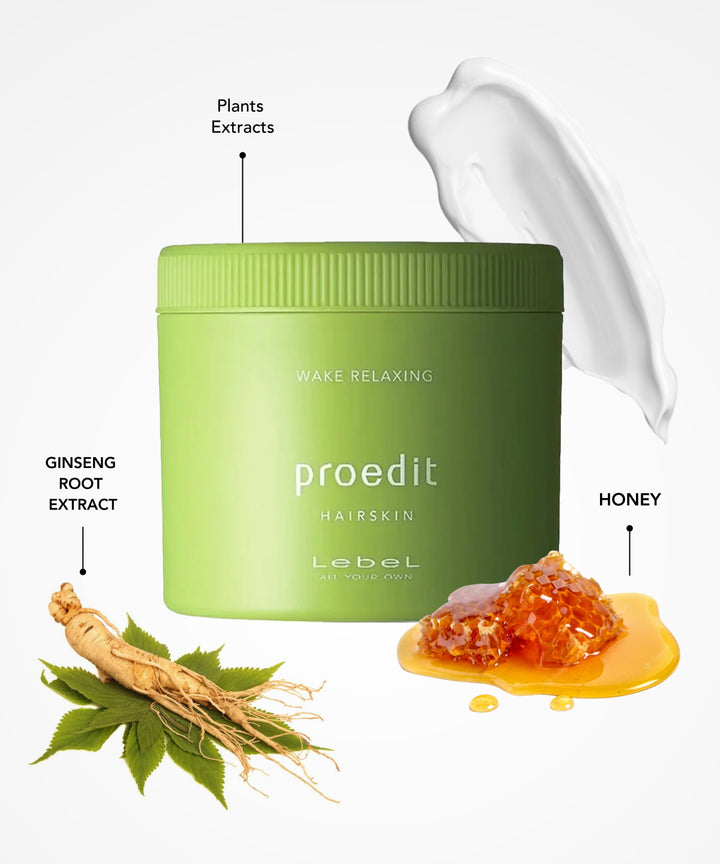 Інтенсивні маски Lebel Proedit Hairskin Wake Relaxing- EXC.UA 