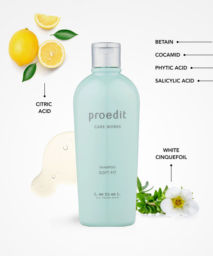 Шампуні Lebel Proedit Soft Fit Shampoo- EXC.UA 