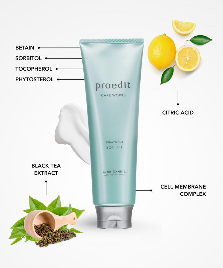 Маски / бальзами Lebel Proedit Soft Fit Treatment- EXC.UA 