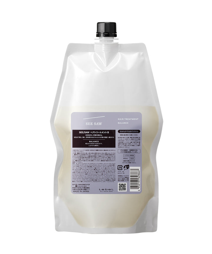 Маски / бальзами Lebel See Saw Hair Treatment Balance- EXC.UA 