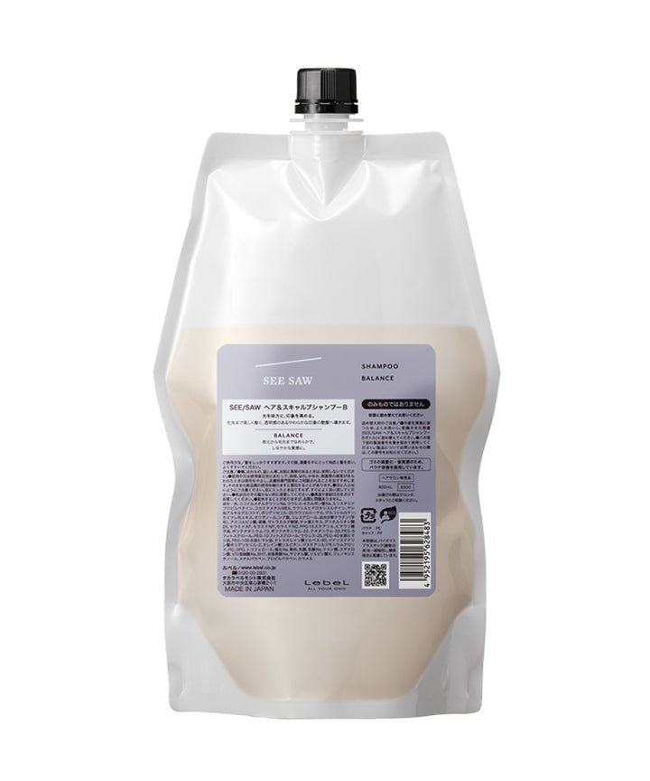 Шампуні Lebel See Saw Shampoo Balance- EXC.UA 