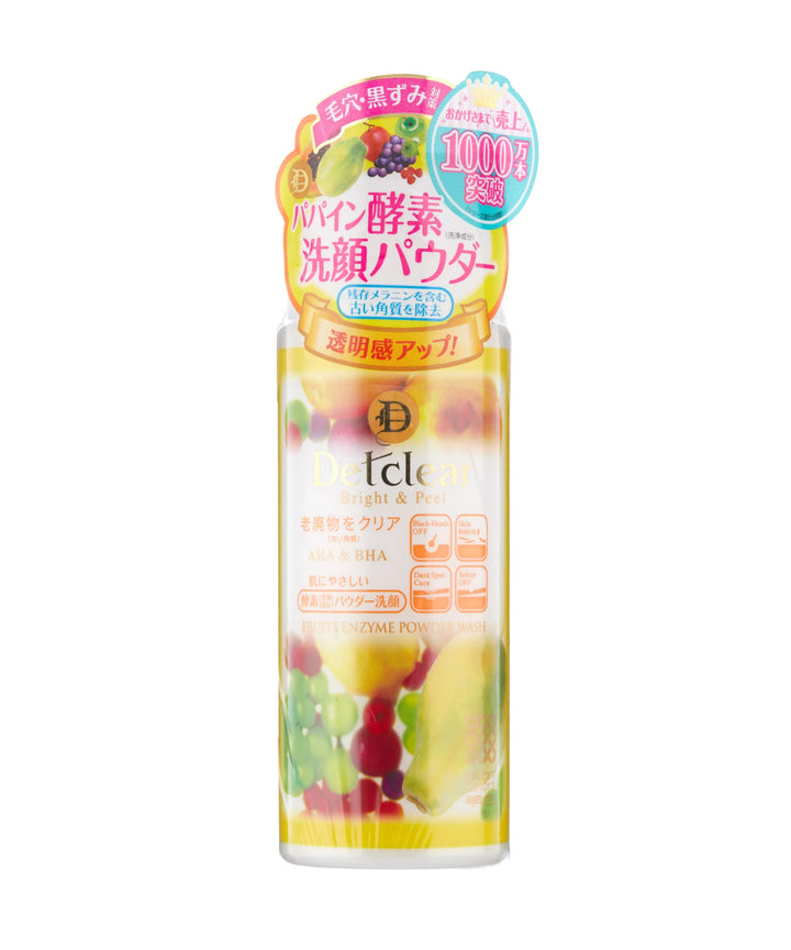 Ензимна пудра Meishoku Detclear AHA&BHA Fruits Enzyme Powder Wash- EXC.UA 