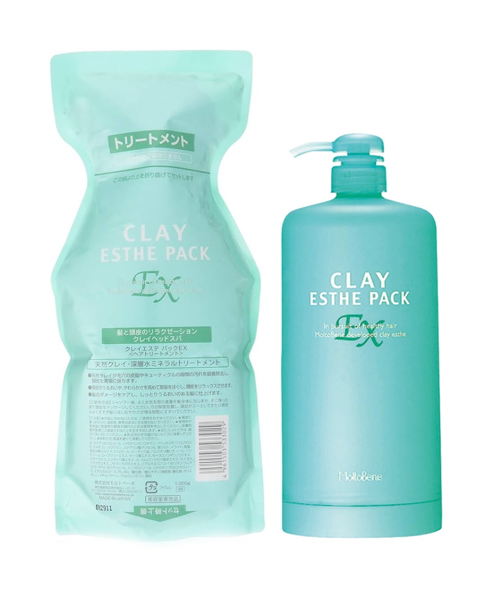 Moltobene CLAY ESTHE pack EX - Оздоровительная маска для